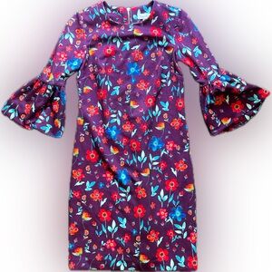 Calvin Klein Dress with Bell Sleeves